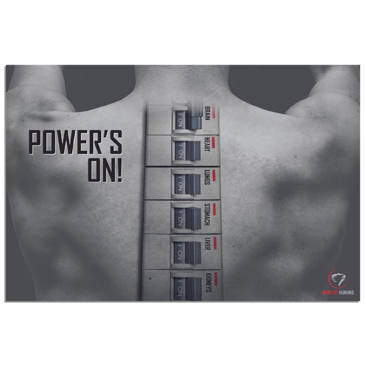 POWER'S ON POSTER