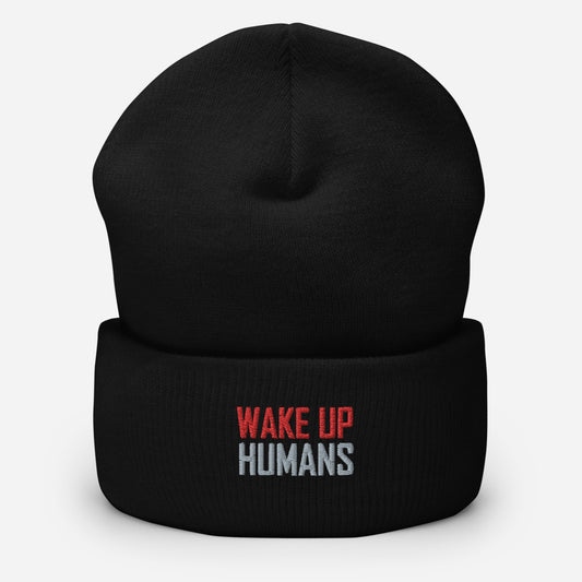 Wake Up Humans Beanie