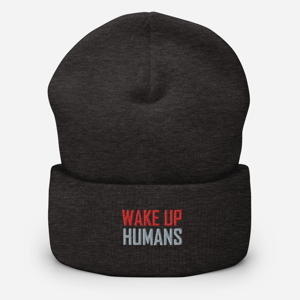 Wake Up Humans Beanie