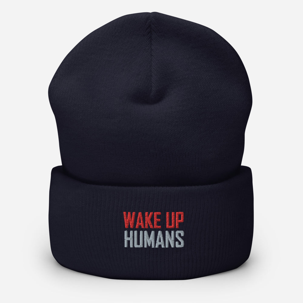 Wake Up Humans Beanie