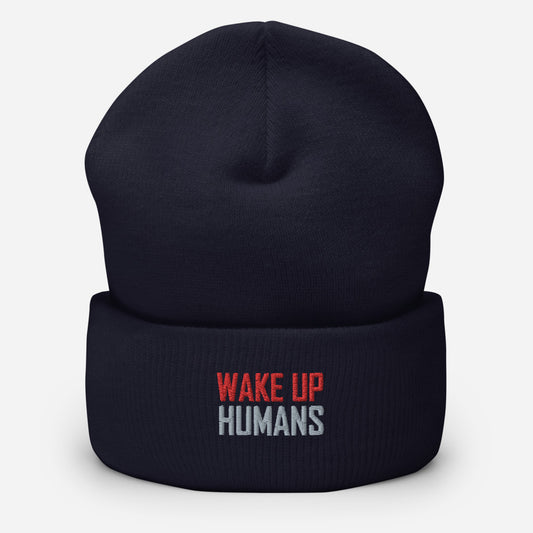 Wake Up Humans Beanie