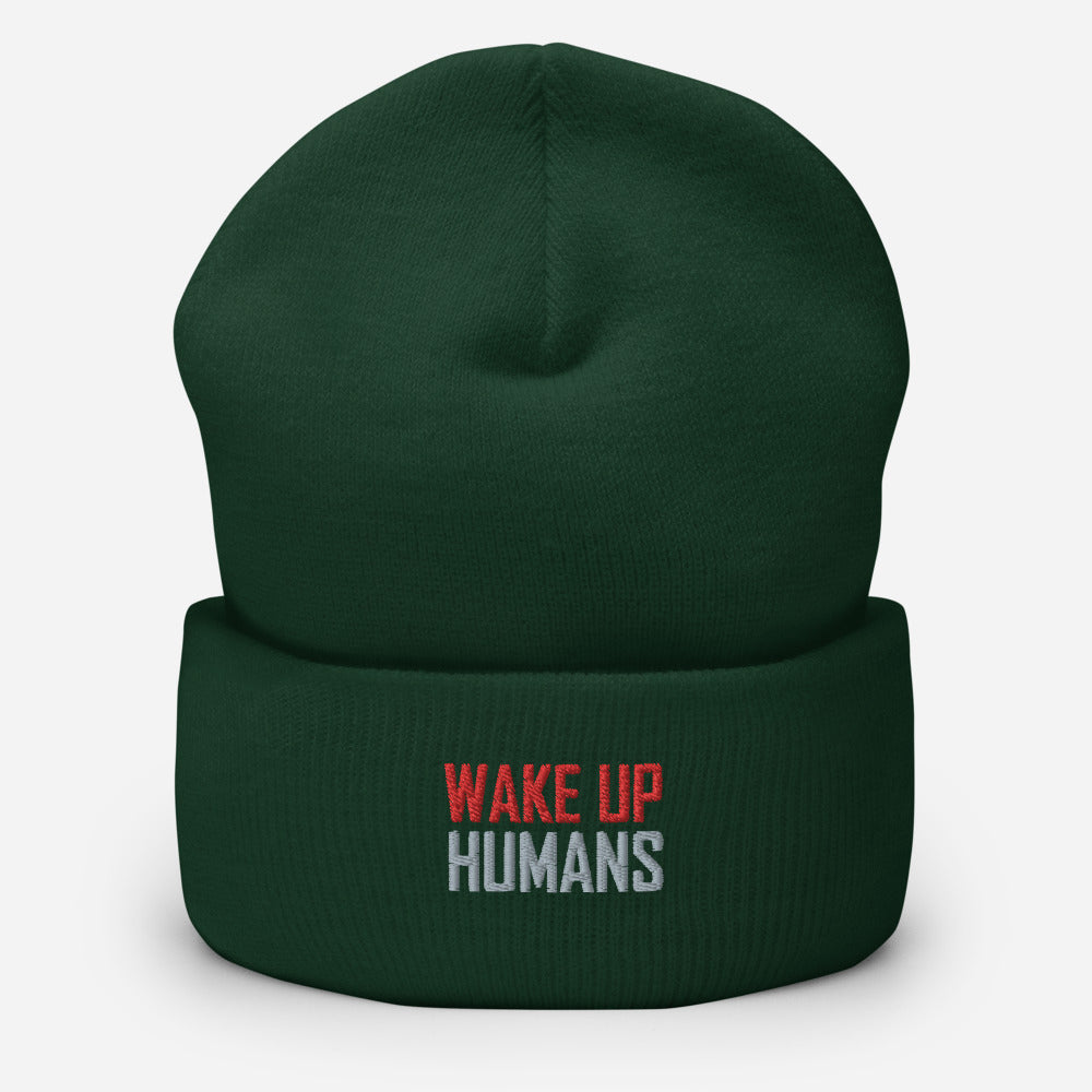 Wake Up Humans Beanie
