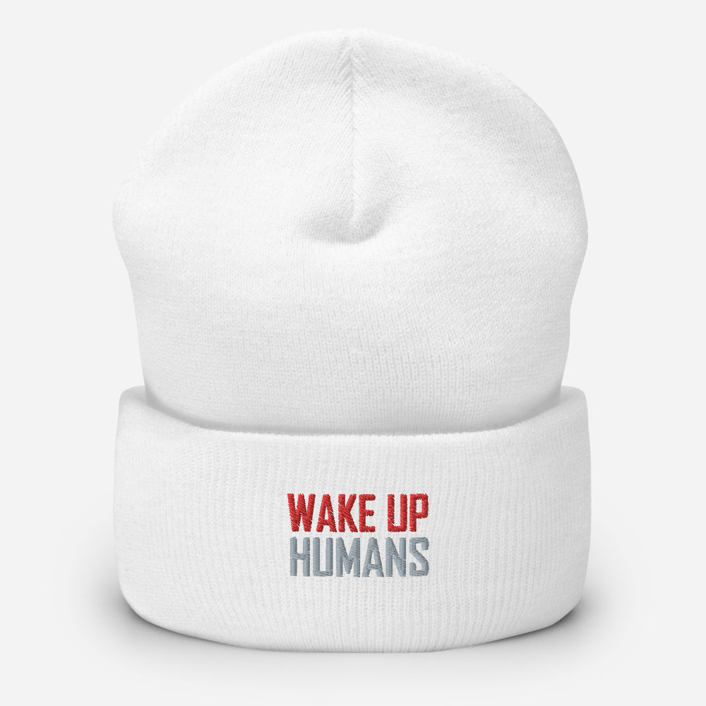 Wake Up Humans Beanie