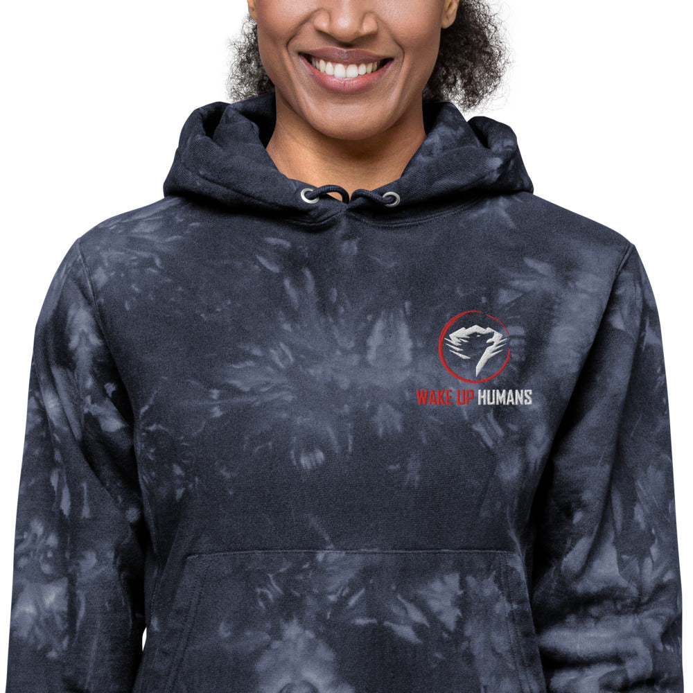 Women's Champion tie-dye hoodie