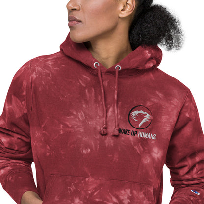 Women's Champion tie-dye hoodie