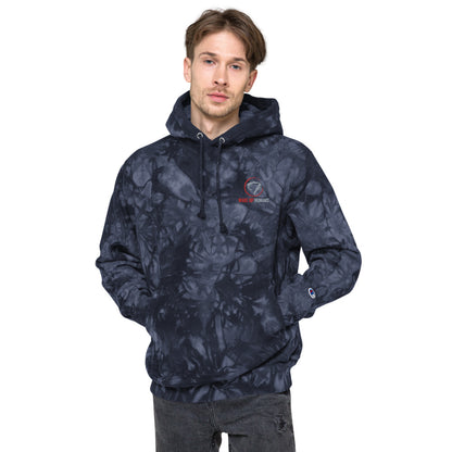 Men's Champion tie-dye hoodie