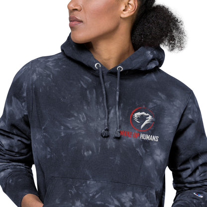 Women's Champion tie-dye hoodie