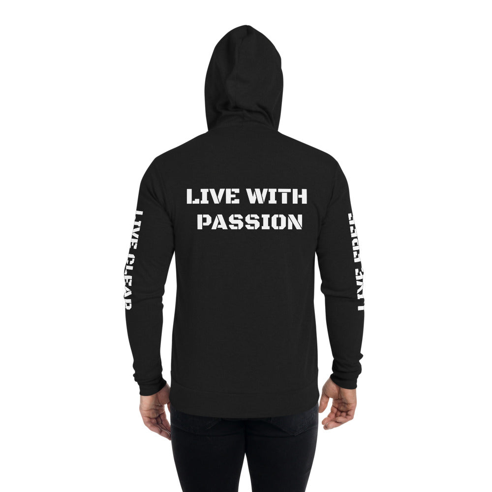 LIVE Zip Hoodie