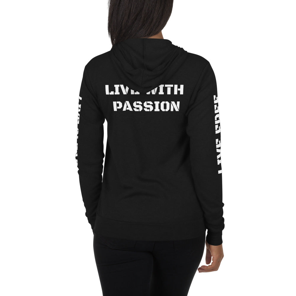 LIVE Zip Hoodie